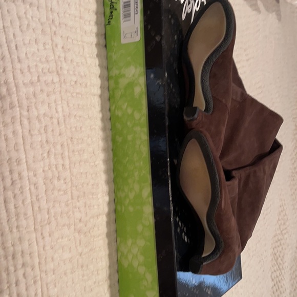 Sam Edleman suede brown just to the knee - Picture 2 of 8